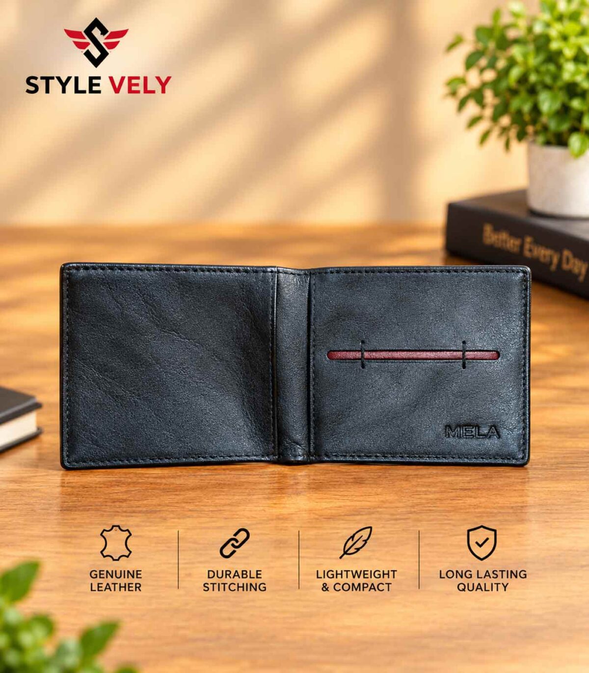 Alpha Slim Bifold Wallet