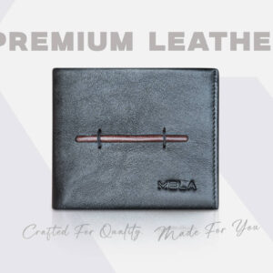 Alpha Bifold Wallet – Premium Black Leather SV-WL234 back inner