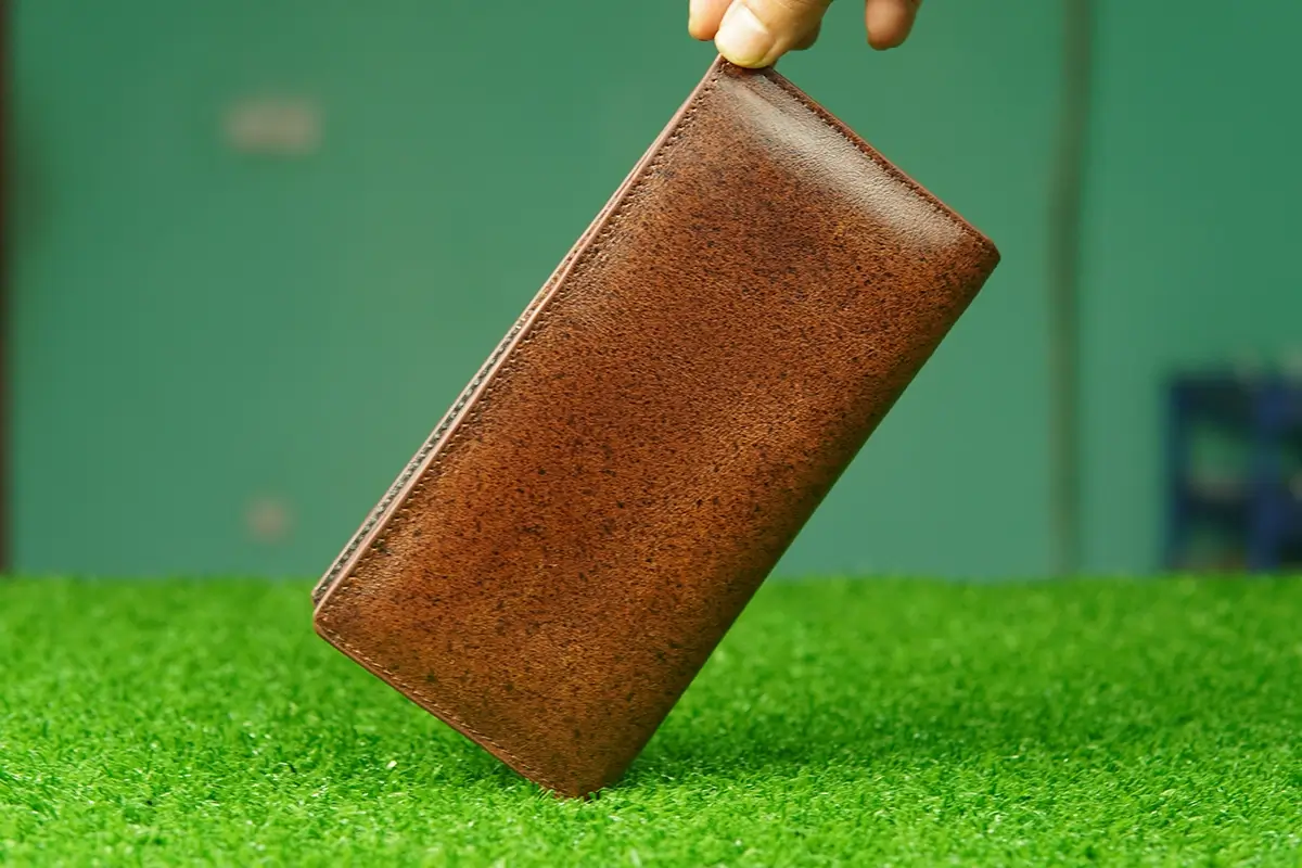 Original Grain Leather Long Wallet SV-LW233 Budget king - Image 3