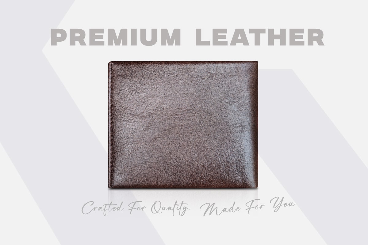 Stylevely Alpha Bifold Wallet – Premium Brown Leather - Image 2