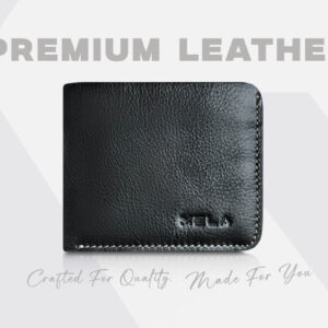 Stylevely Vector Bifold Wallet (Black)- SV-SW-VCT-BLK 268