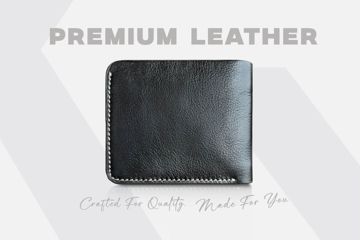 Stylevely Vector Bifold Wallet (Black)- SV-SW-VCT-BLK 268 - Image 4